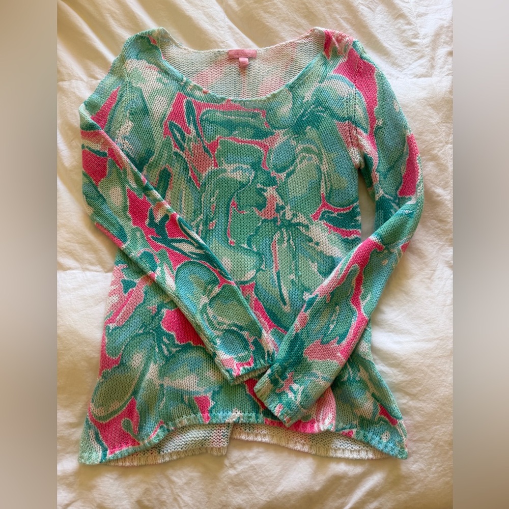 Lilly Pulitzer Multicolor Crew Neck Sweater